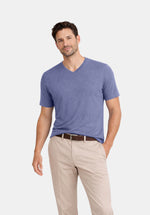 Load image into Gallery viewer, AQUA SUPREME MERINO SUMMER V TEE

