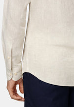 Load image into Gallery viewer, TAN LINEN SHIRT
