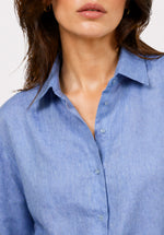 Load image into Gallery viewer, SKY LINEN SHIRT
