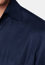 Load image into Gallery viewer, INDIGO LINEN SHIRT

