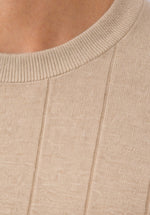 Load image into Gallery viewer, SUMMER CHAMPAGNE MERINO RIB TEE
