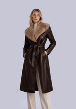 Load image into Gallery viewer, DAKOTA FUR LEATHER JACKET
