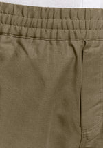 Load image into Gallery viewer, Khaki Cotton Linen Shorts
