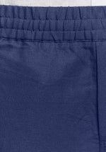 Load image into Gallery viewer, Indigo Cotton Linen Shorts
