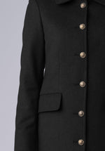 Load image into Gallery viewer, cashmere straight dress-coat
