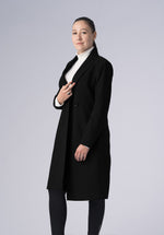 Load image into Gallery viewer, woolen double breasted-coat
